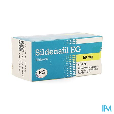 Sildenafil EG  50 Mg Filmomh Tabl 24 X  50 Mg