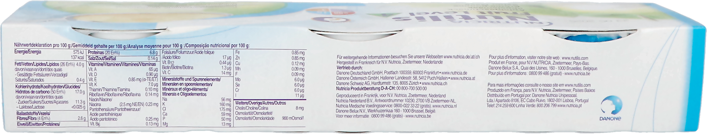 Nutilis Fruit Stage 3 Appel 3x150g 4