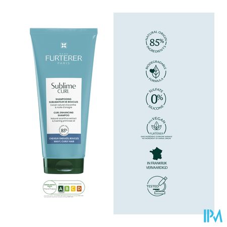 Furterer Sublime Curl Sh Krullen Activ. 200ml Nf 4
