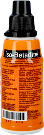 Iso Betadine Sol Hydroalc Fl 125ml 5% 1