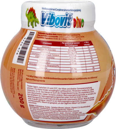 Vibovit Junior 4+ Dino Gummies 50 4