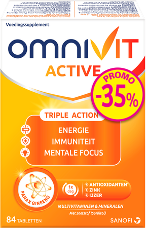 Omnivit Active 40Mg             Comp 84 Promo -35% 2