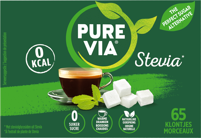 Pure Via Edulcorant Morceaux 65 (130g) 1