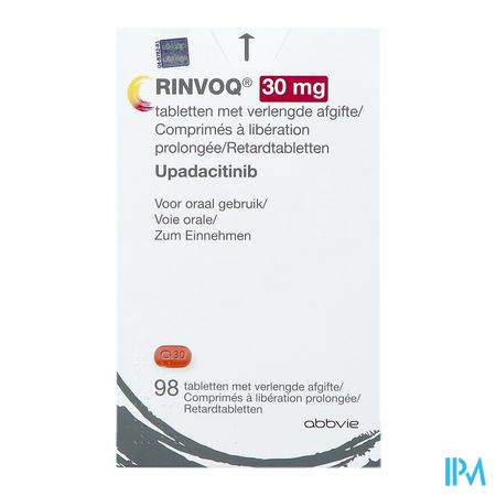 Rinvoq 30mg Verlengde Afgifte Tabl 98 1