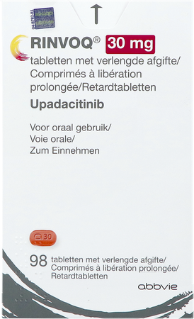Rinvoq 30mg Verlengde Afgifte Tabl 98 1