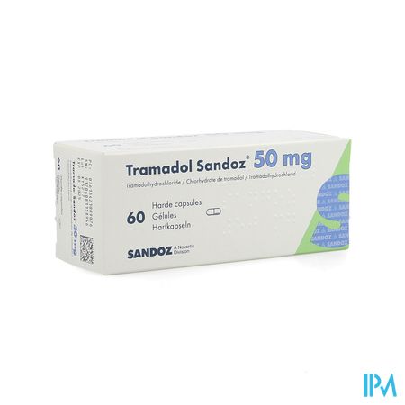 Tramadol 50 Sandoz Caps 60 X 50mg