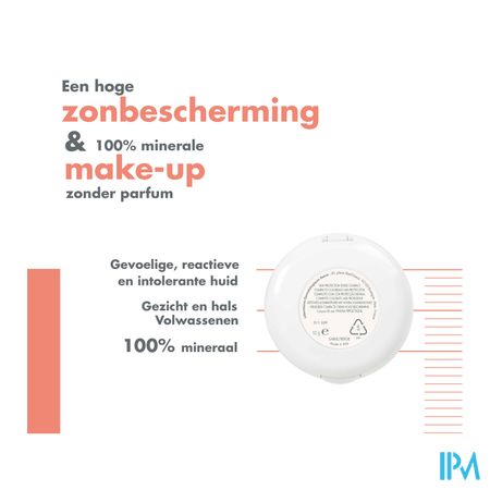 Avene Zon Compact Getint Spf50+ Goud 10g 9
