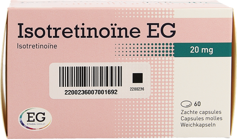 Isotretinoine EG 20 Mg Caps 60 X 20 Mg 1