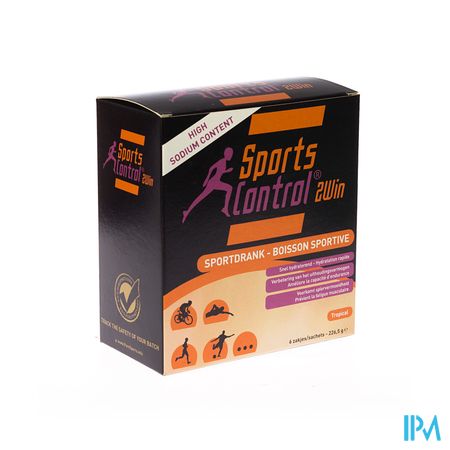 Sportscontrol 2win Tropical Pdr Zakje 6x37,75g