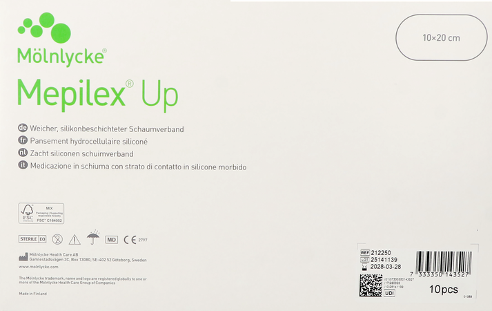 Mepilex Up 15x15cm 10 212350 3