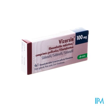 Vizarsin 100mg Filmomh Tabl 4 X 100mg