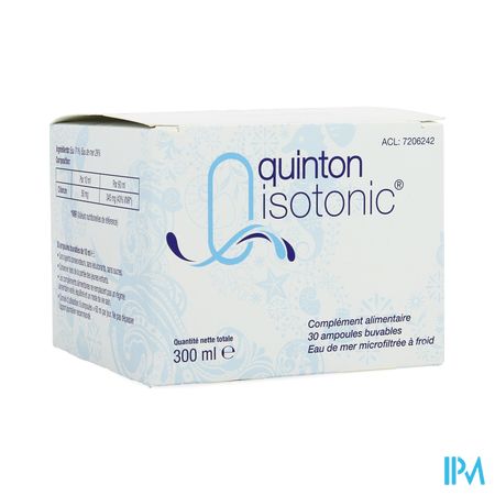 Quinton Isotonic Amp 30x10ml