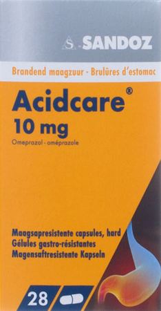 Acidcare 10mg Sandoz Caps Maagsapres 28 X 10mg 5