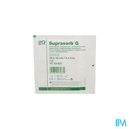 Suprasorb g Kompres New 10x 10cm 5 33631 7