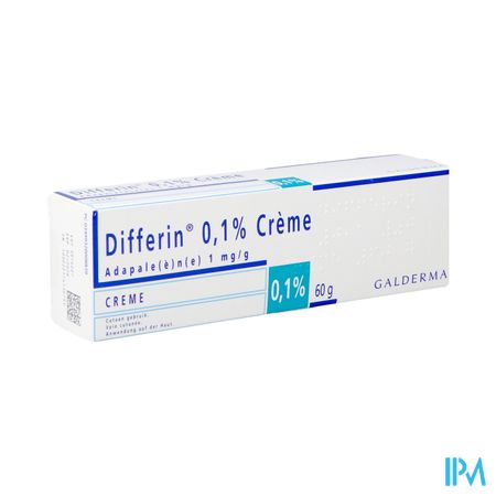 Differin 0,1 % Creme Tube 60g