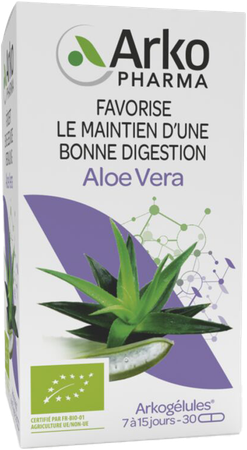Arkogelules Aloe Vera Bio Caps 30 12