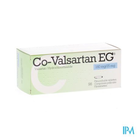 Co Valsartan EG 160Mg/25,0Mg Tabl 98 1