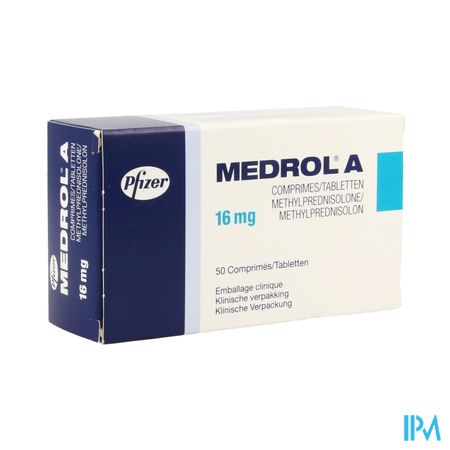 Medrol A 50 Tabl 16mg Ud