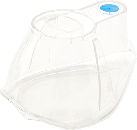 Masque Adult Chamber Spacer Mr Aerosol 1