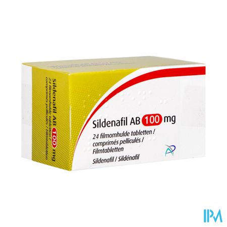 Sildenafil Ab 100mg Filmomh Tabl 24