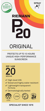 P20 Zonnespray Spf20 175ml 1