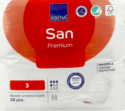 Abena San Premium 4 Anatomische Luier 30 3