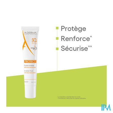 Aderma Protect Fluide Invisible 40ml 12