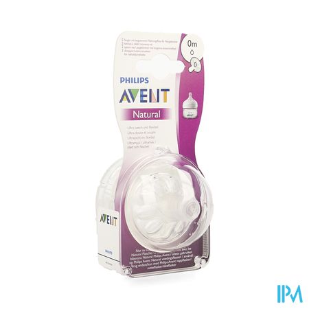 Philips Avent Natural 2.0 Zuigspeen Firstflow SCF040/27