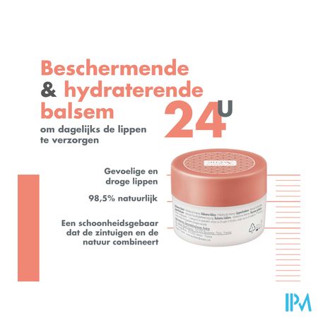 Avene Lippenbalsem Intense Hydratatie 24u 10ml 13