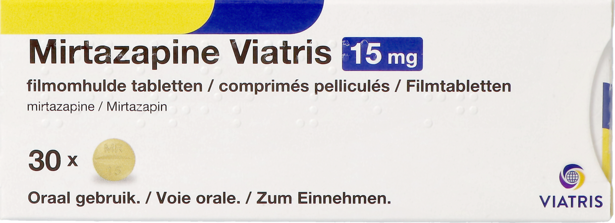 Mirtazapine Viatris 15mg Tabl 30 5