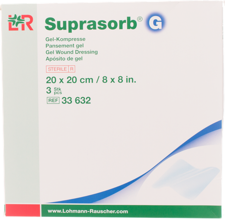 Suprasorb g Kompres New 20x 20cm 3 33632 4
