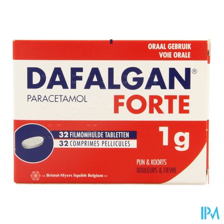 Dafalgan Forte 1g Impexeco Filmomh Tabl 32x1g Pip 1