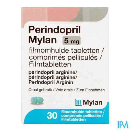Perindopril Viatris 5mg Comp Pell 30 1