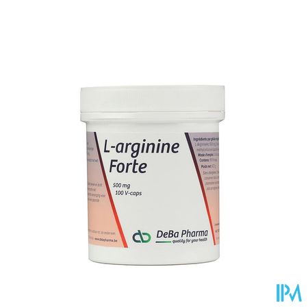 l-arginine Caps 100x500mg Deba