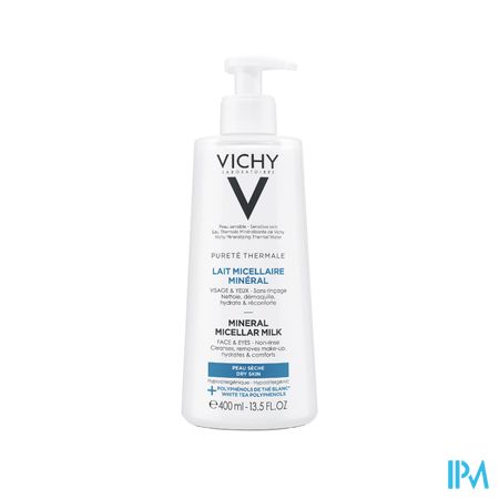 Vichy Pt Lait Micellaire Peau Seche 400ml