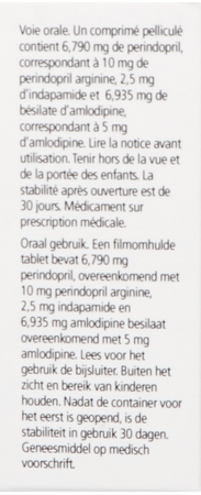 Triplixam 10mg/2,50mg/5mg Orifarm Film Tabl 90 Pip 5