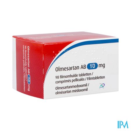 Olmesartan Ab 10mg Filmomh Tabl 98