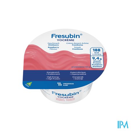 Fresubin Yocrème 125g Framboise/framboos 11