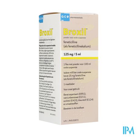 Broxil 125mg/5ml Pdr Susp 100ml