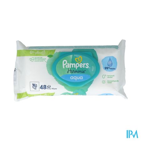 Pampers Doekjes Aqua Pure 0% 48