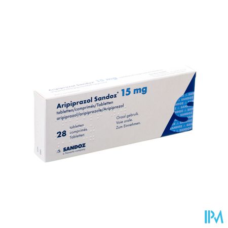 Aripiprazol Sandoz 15mg Comp 28 X 15mg