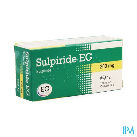 Sulpiride EG        Tabl 12 X 200Mg