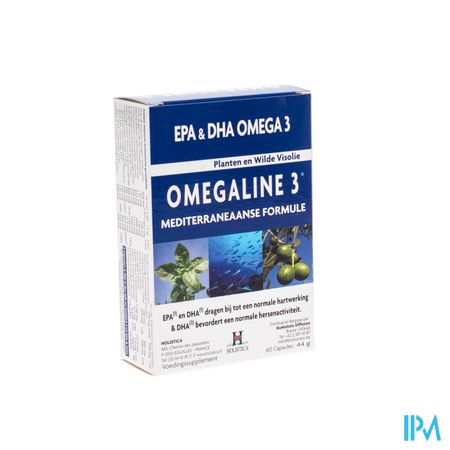 Omegaline 3 Caps 60 Holistica