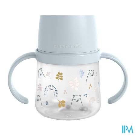 Suavinex Feeding Bears Bottle Handles Blue 150ml 4