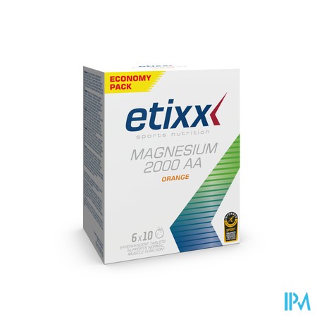 Etixx Magnesium 2000 Aa Bruistabl 6x10