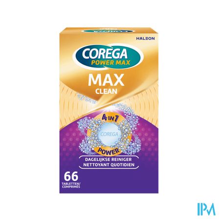 Corega Max Clean Tabl 66