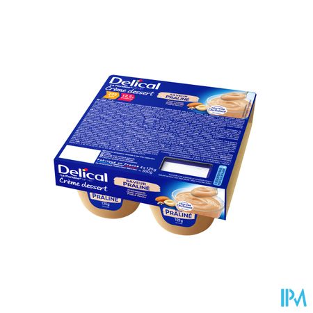 Delical Creme Dessert La Floridine Praline 4x125g
