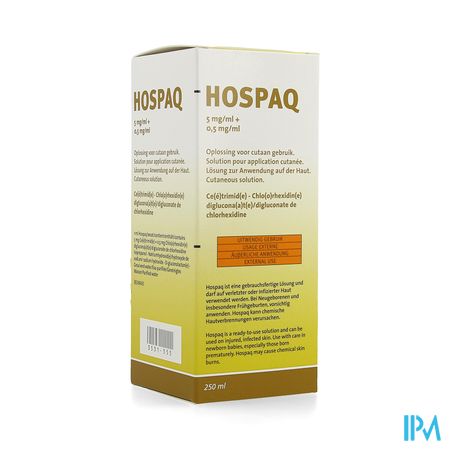 Hospaq 5mg/ml + 0,5mg/ml Sol Cutanee 1x250ml