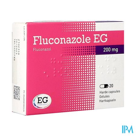 Fluconazol EG 200 Mg Caps 20