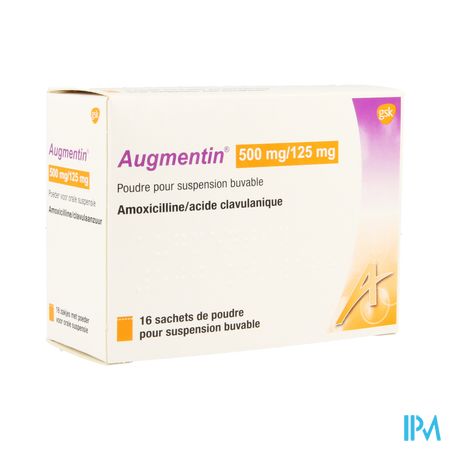 Augmentin Sach 16 X 500mg/125mg 1